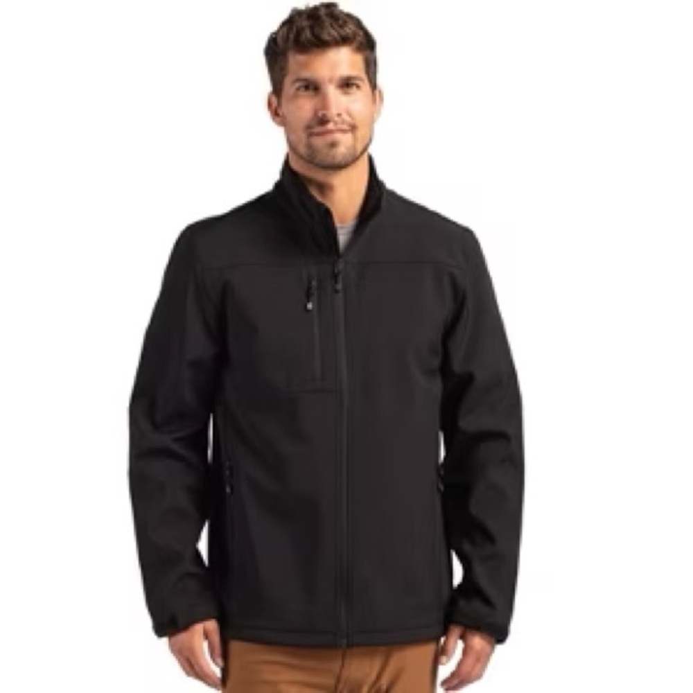 Clique Tempest Waterproof Full Zip Men’s Softshell Jacket - Black - 4XL